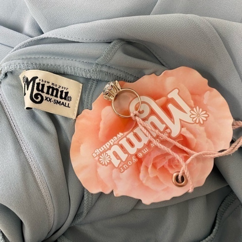 SMYM Jenn Maxi Dress in Steel Blue - Picture 4 of 8